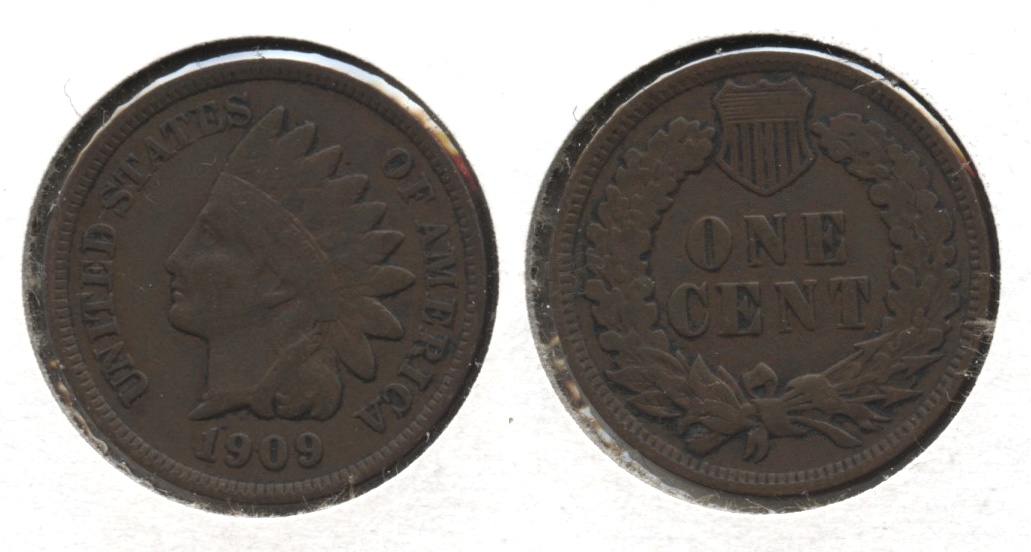 1909 Indian Head Cent Good-4 #v