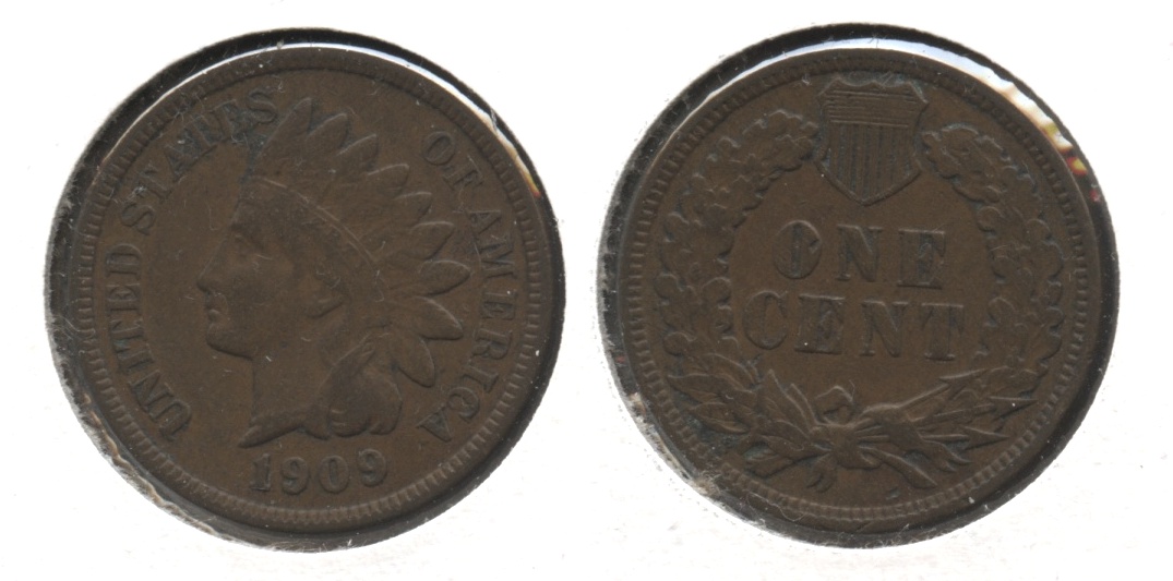 1909 Indian Head Cent VF-20 #c