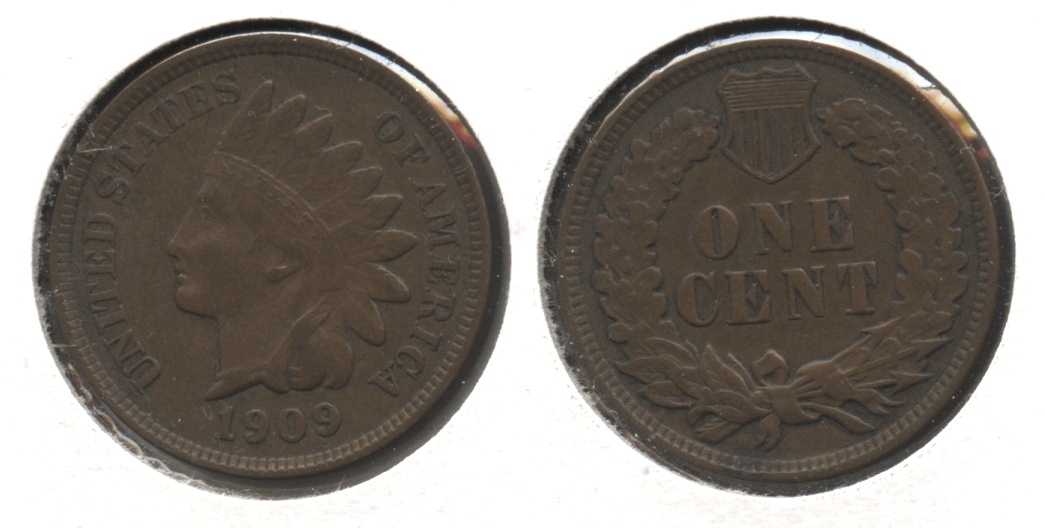1909 Indian Head Cent VF-20 #f