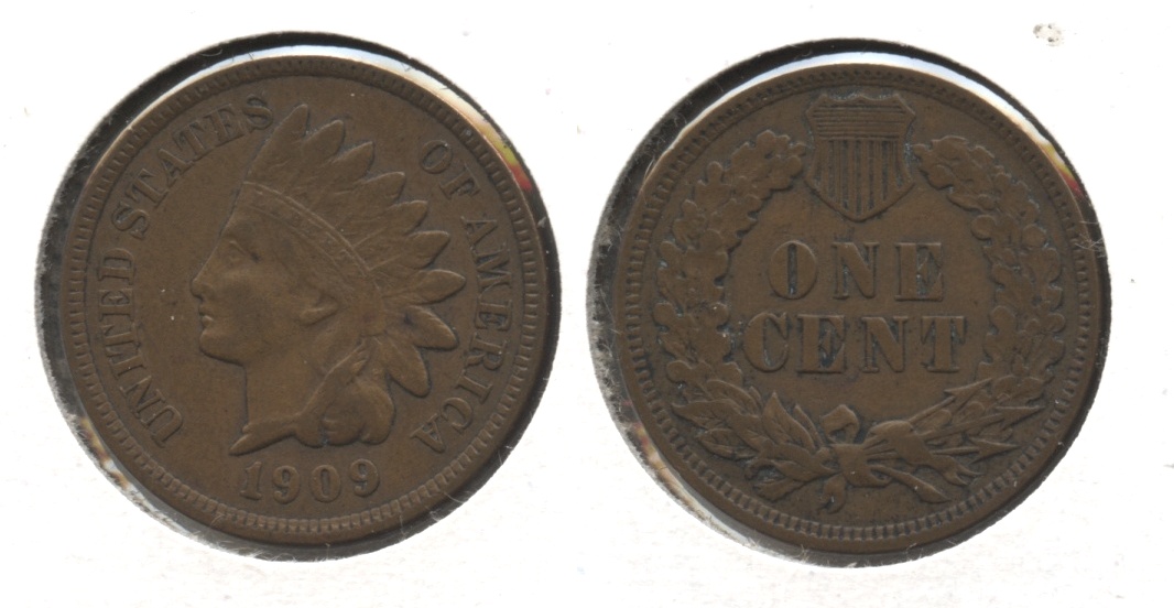 1909 Indian Head Cent VF-20 #i