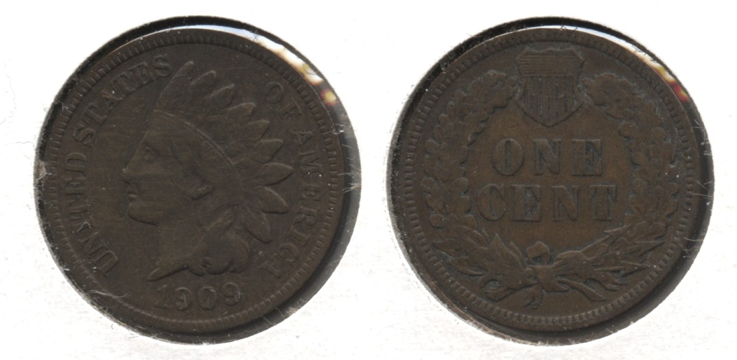1909 Indian Head Cent VG-8 #a