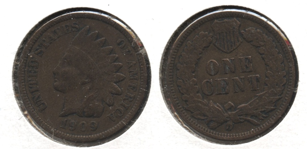 1909 Indian Head Cent VG-8 #b