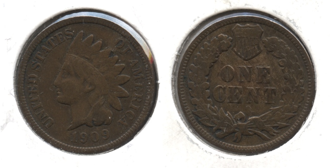 1909 Indian Head Cent VG-8 #c
