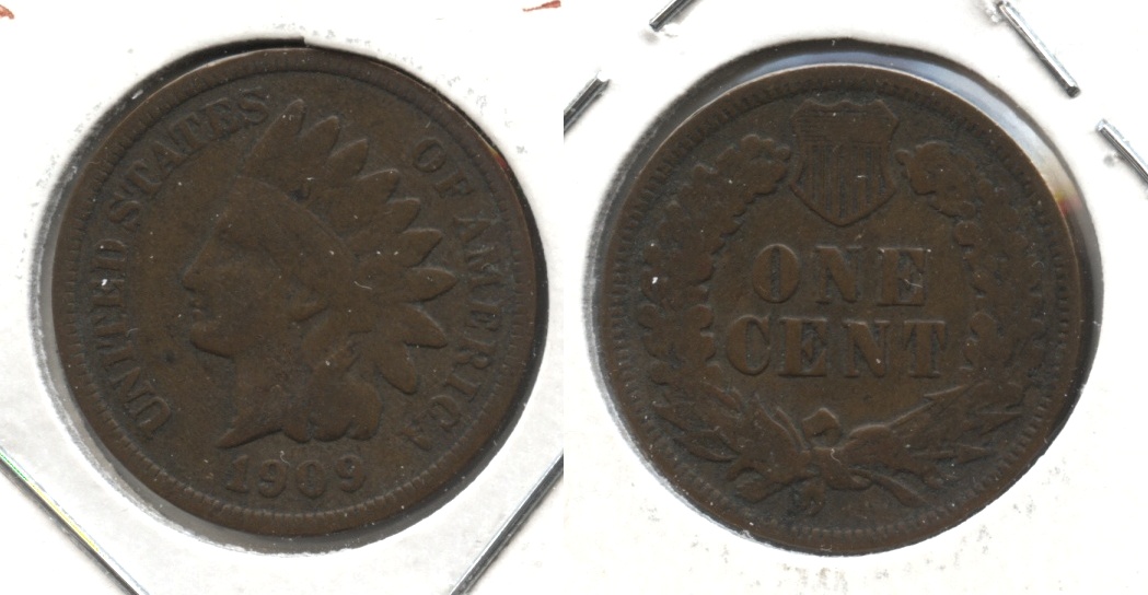 1909 Indian Head Cent VG-8 #e
