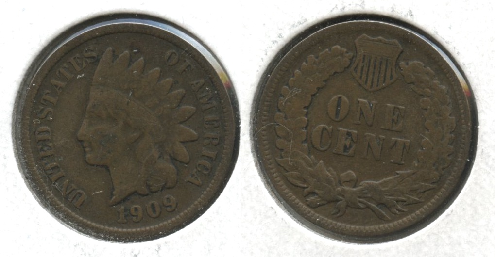 1909 Indian Head Cent VG-8 #q
