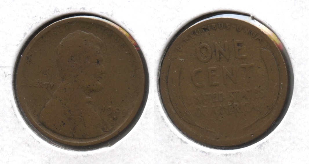1909-S Lincoln Cent Good-4