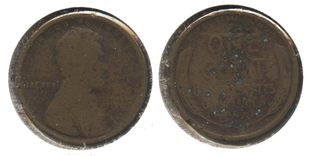 1909-S Lincoln Cent Good-4 #a Porous
