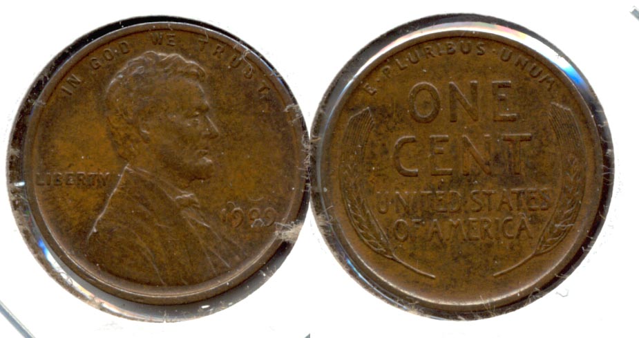 1909 Lincoln Cent AU-50 ak