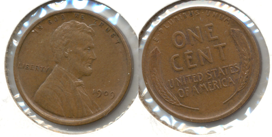 1909 Lincoln Cent MS-65 Brown