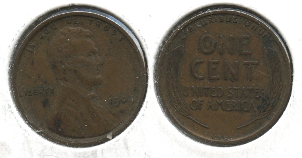 1909 VDB Lincoln Cent EF-40 #aq