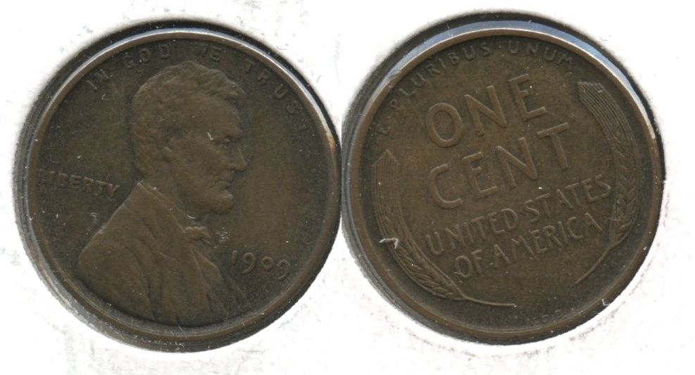 1909 VDB Lincoln Cent EF-40 #ar
