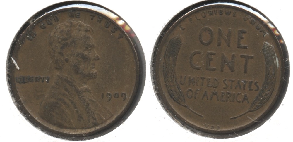 1909 VDB Lincoln Cent EF-40 #w