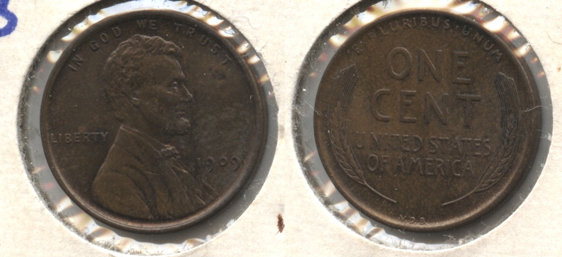 1909 VDB Lincoln Cent MS-64 Brown #j