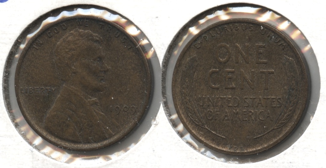 1909 VDB Lincoln Cent MS-64 Brown #k