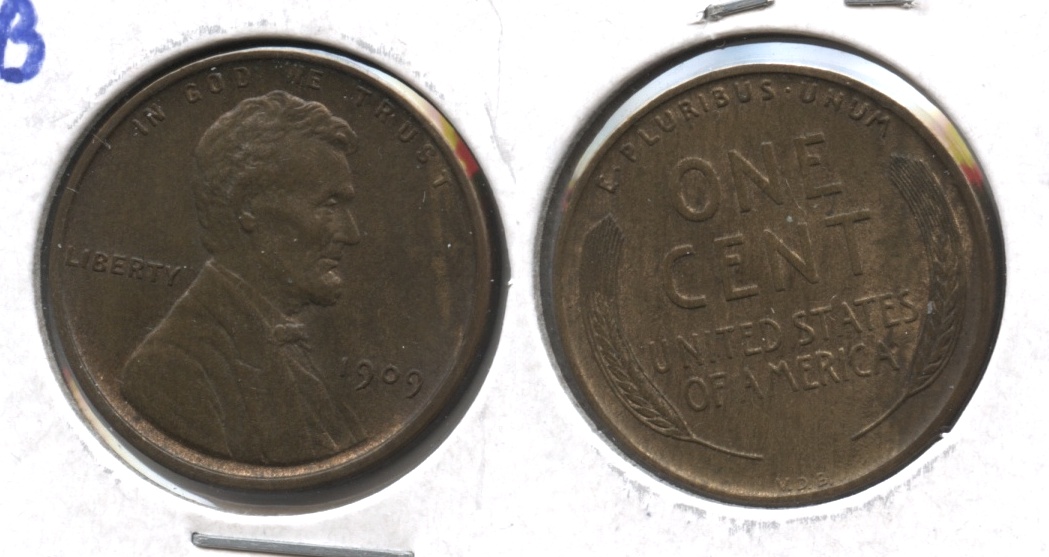 1909 VDB Lincoln Cent MS-64 Brown #n