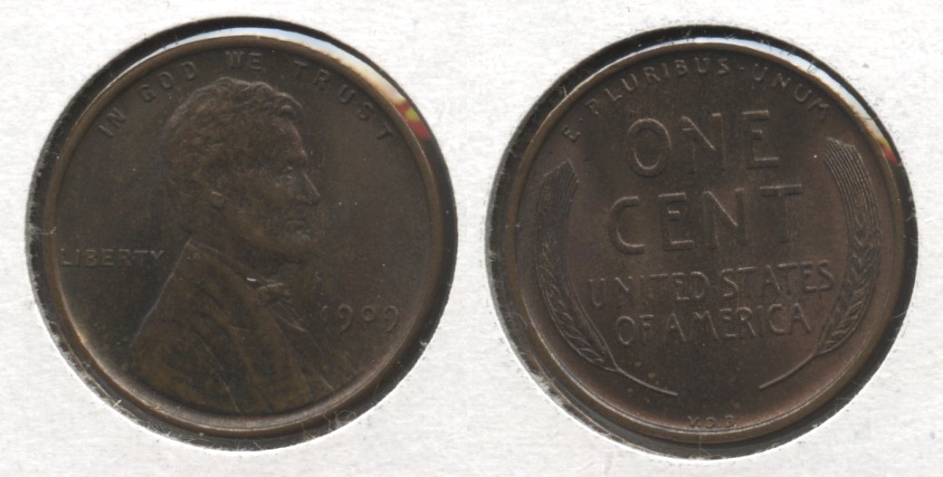 1909 VDB Lincoln Cent MS-64 Brown #u