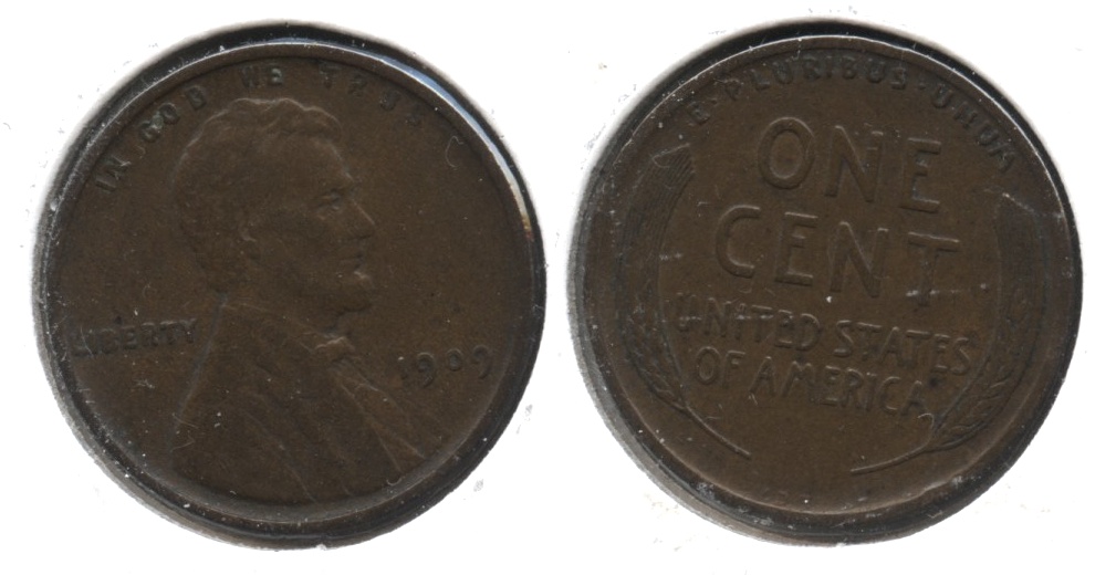 1909 VDB Lincoln Cent VF-20 #e