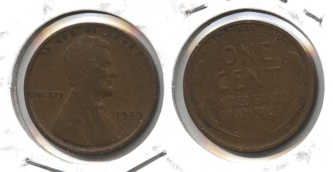 1909 VDB Lincoln Cent VG-8 #c