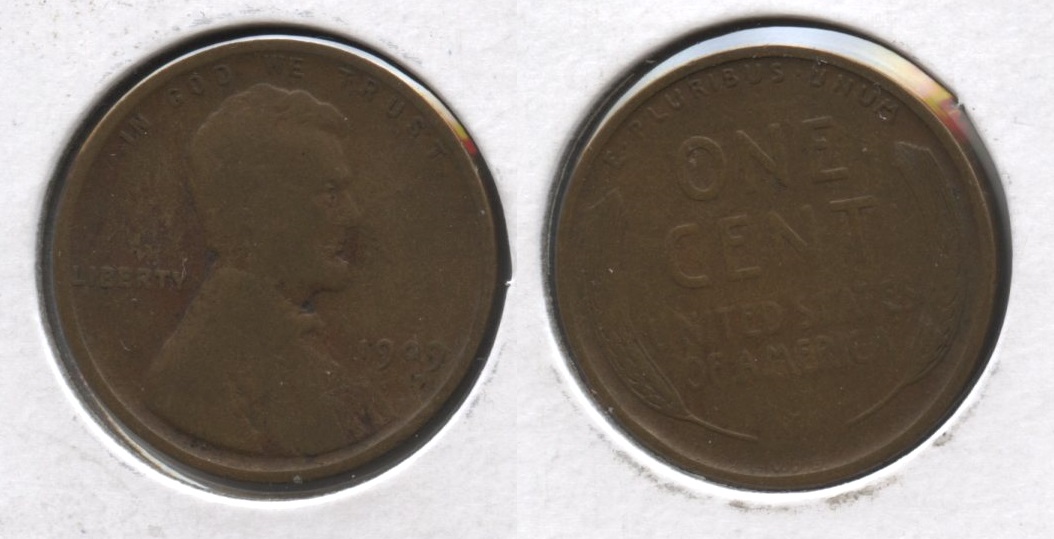 1909 VDB Lincoln Cent VG-8 #e