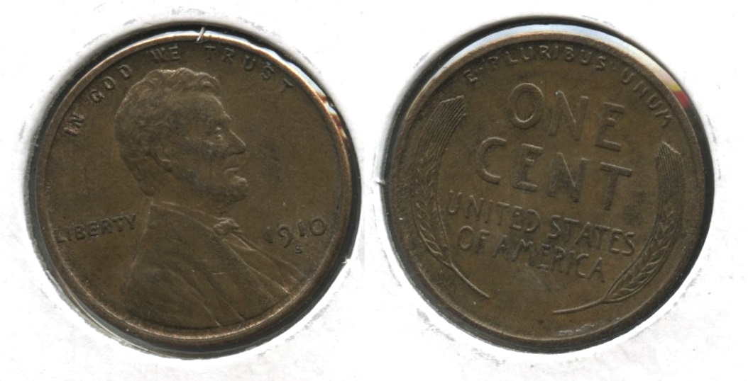 1910-S Lincoln Cent MS-64 Brown #a