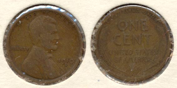 1910-S Lincoln Cent VG-8