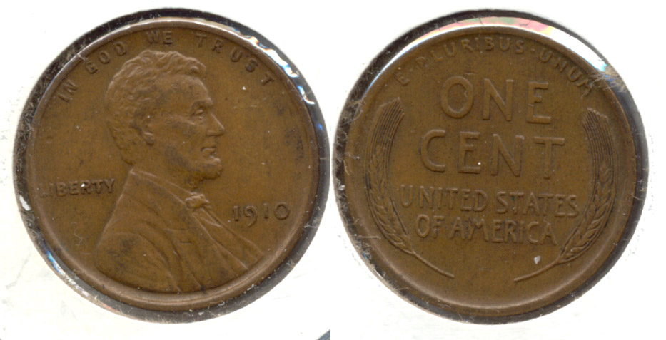 1910 Lincoln Cent AU-50 i