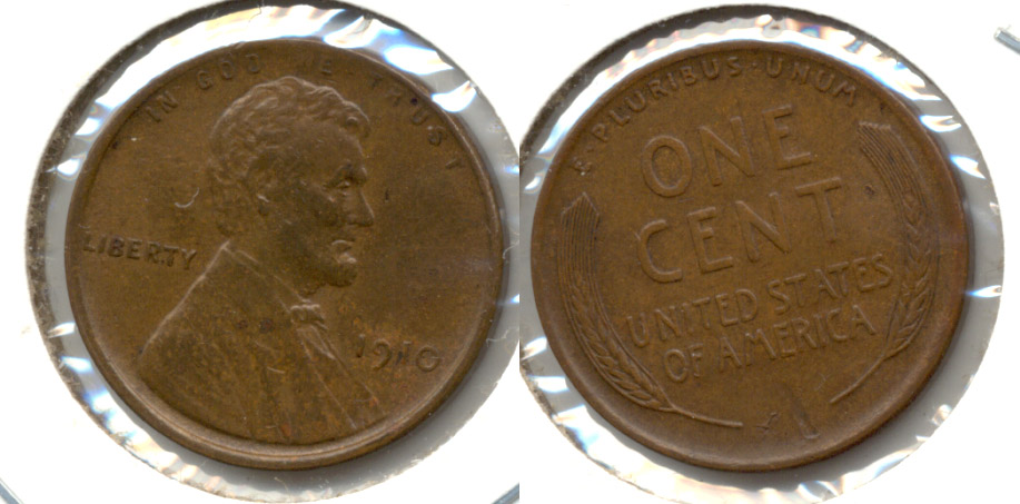 1910 Lincoln Cent AU-55 b