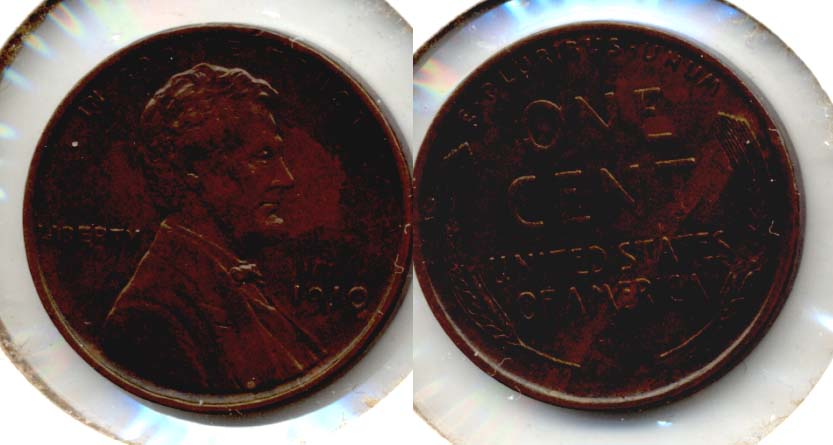 1910 Lincoln Cent AU-55 c