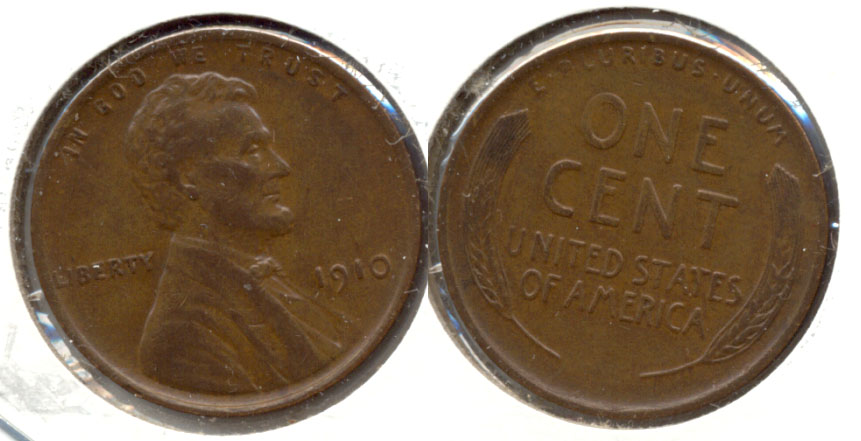 1910 Lincoln Cent EF-45 c