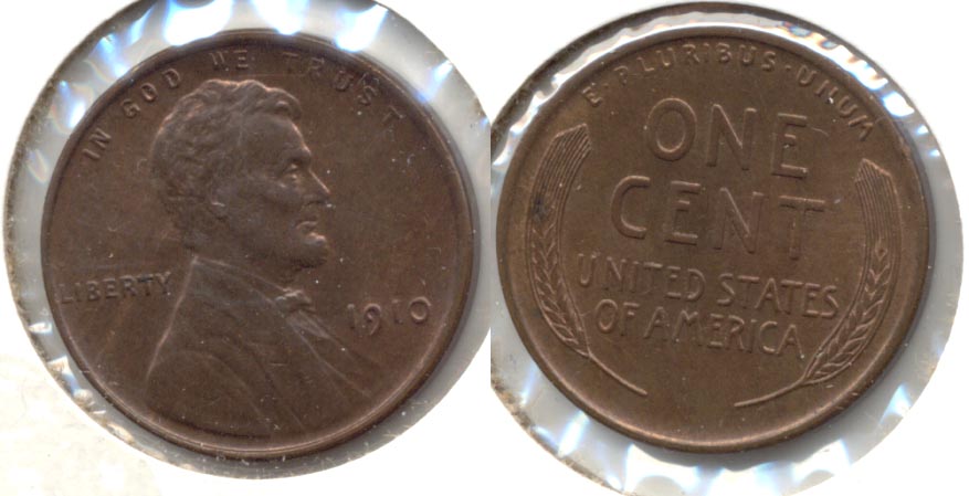 1910 Lincoln Cent MS-63 Brown c