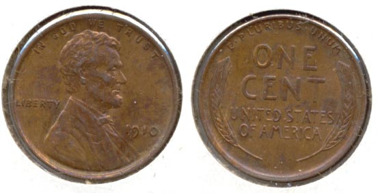 1910 Lincoln Cent MS-63 Red Brown