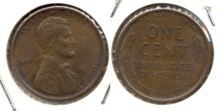 1910 Lincoln Cent MS-65 Brown