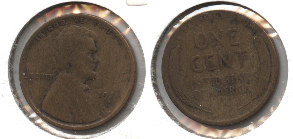 1911-S Lincoln Cent Good-4 #c