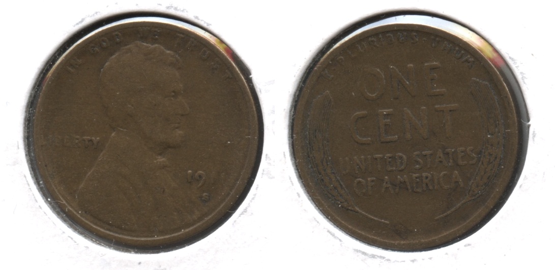 1911-S Lincoln Cent VF-20 #g
