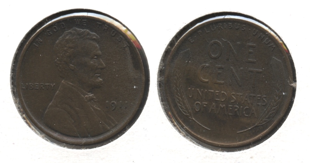 1911 Lincoln Cent MS-63 Brown #c