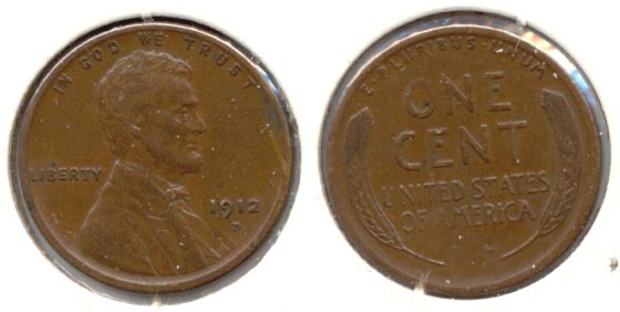 1912-D Lincoln Cent EF-40