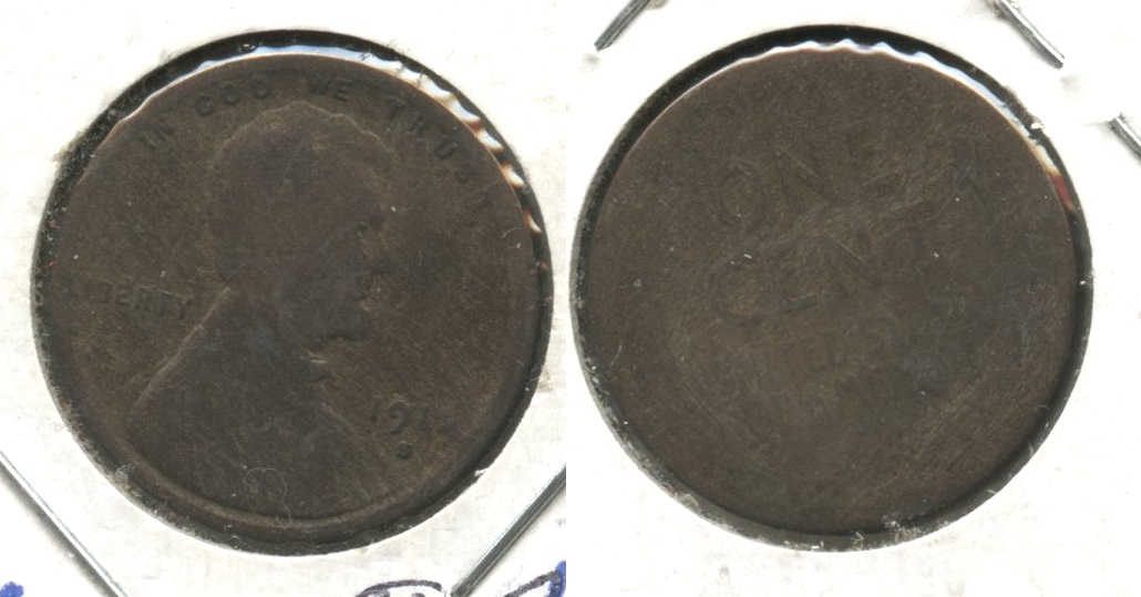 1912-S Lincoln Cent AG-3 #b