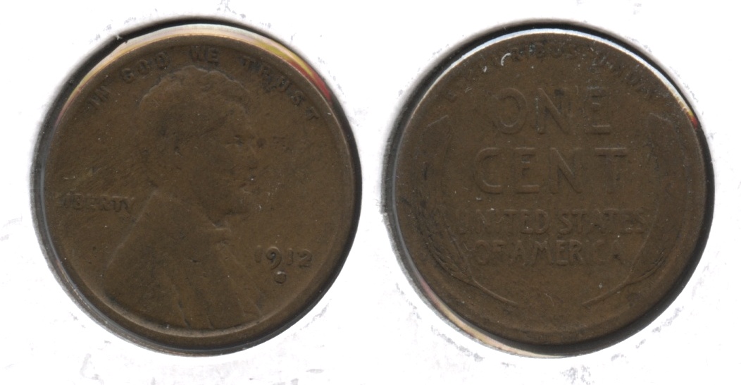 1912-S Lincoln Cent Good-4 #i