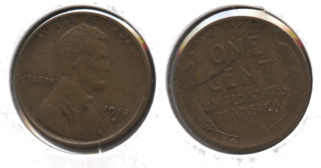 1912-S Lincoln Cent VF-20 #i