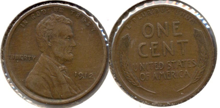 1912 Lincoln Cent EF-45