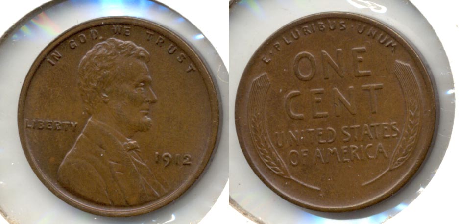 1912 Lincoln Cent MS-63 Brown a
