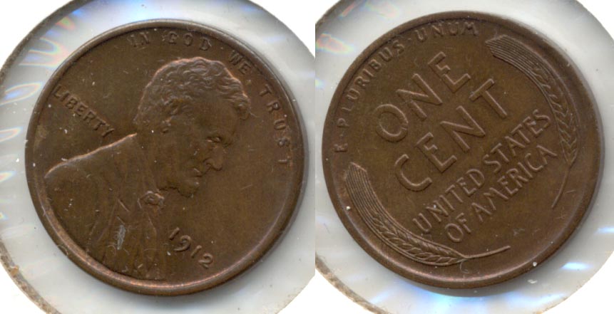 1912 Lincoln Cent MS-64 Brown
