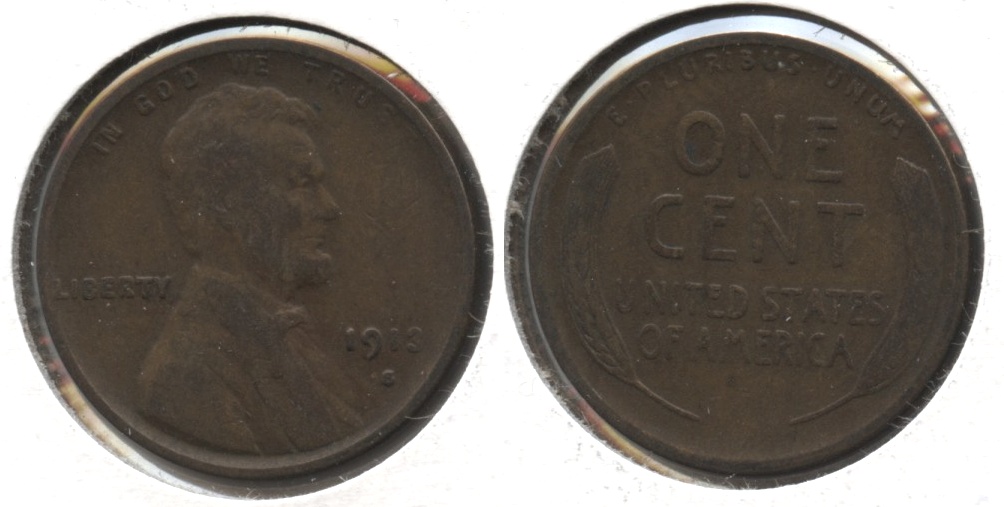 1913-S Lincoln Cent Fine-12 #c