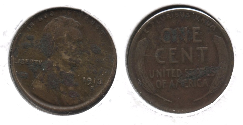 1913-S Lincoln Cent Filler