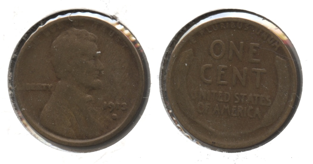 1913-S Lincoln Cent Good-4 #d
