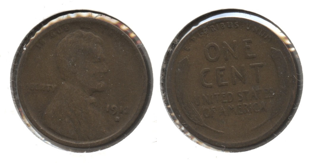 1913-S Lincoln Cent Good-4 #e