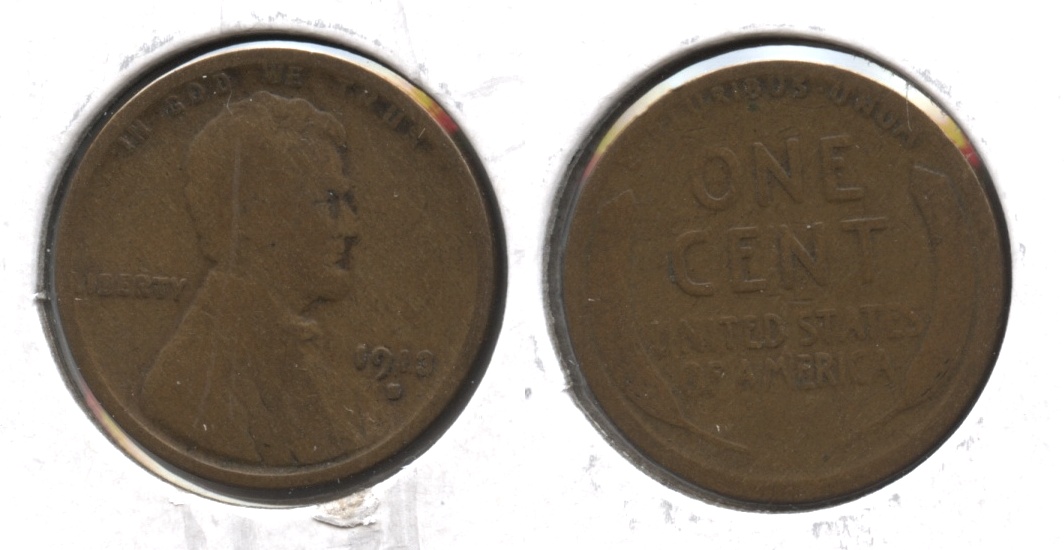 1913-S Lincoln Cent Good-4 #o
