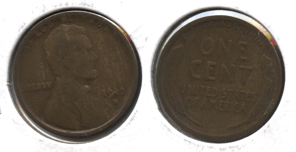 1913-S Lincoln Cent Good-4 #s