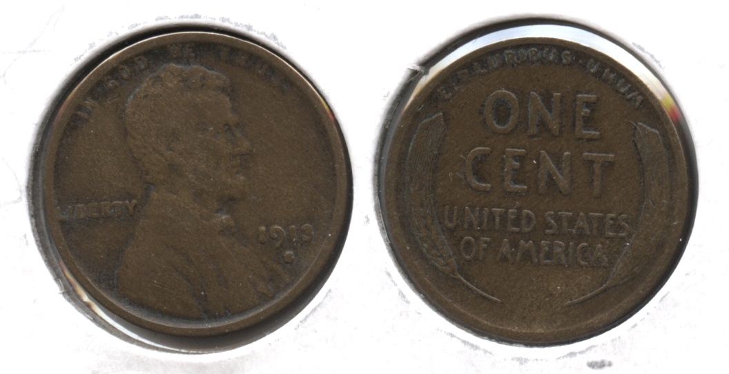1913-S Lincoln Cent VF-20 #f