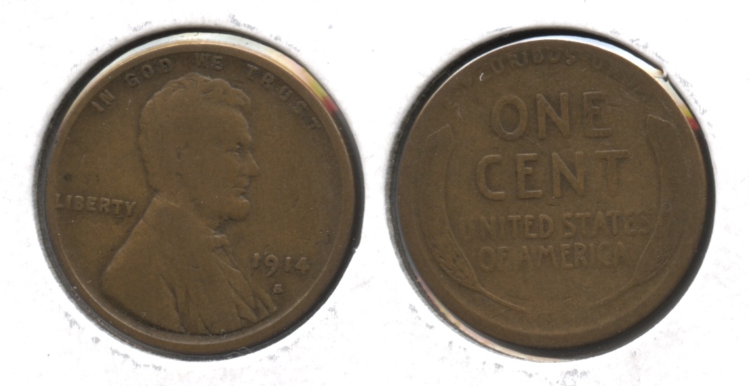 1914-S Lincoln Cent Good-4